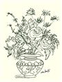 Picture of Drawn Florals I  _GroupedProduct_Rectangle_Portrait_Unframed_Print_Only_
