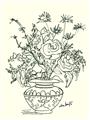 Picture of Drawn Florals I  _GroupedProduct_Rectangle_Portrait_Unframed_Print_Only_