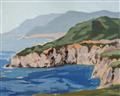 Picture of Cliff Beach _GroupedProduct_Rectangle_Landscape_Unframed_Print_Only_