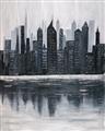 Picture of City from afar _GroupedProduct_Rectangle_Portrait_Unframed_Print_Only_