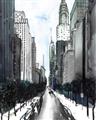 Picture of Snowy New York  _GroupedProduct_Rectangle_Portrait_Unframed_Print_Only_