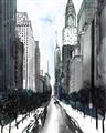 Picture of Snowy New York  _GroupedProduct_Rectangle_Portrait_Unframed_Print_Only_