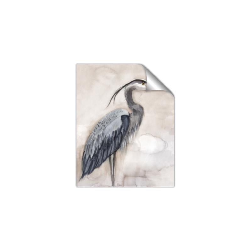Picture of Blue Egret _GroupedProduct_Rectangle_Portrait_Unframed_Print_Only_
