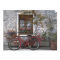 Picture of Red Bike _GroupedProduct_Rectangle_Landscape_Unframed_Print_Only_