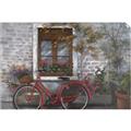 Picture of Red Bike _GroupedProduct_Rectangle_Landscape_Unframed_Print_Only_