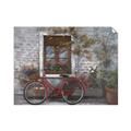 Picture of Red Bike _GroupedProduct_Rectangle_Landscape_Unframed_Print_Only_