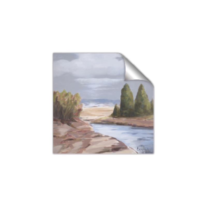 Picture of Small Lake in the Desert _GroupedProduct_Square_Unframed_Print_Only_
