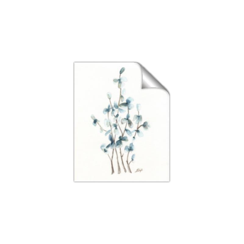 Picture of Blue Leaves I  _GroupedProduct_Rectangle_Portrait_Unframed_Print_Only_