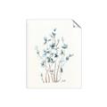 Picture of Blue Leaves II  _GroupedProduct_Rectangle_Portrait_Unframed_Print_Only_