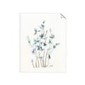 Picture of Blue Leaves II  _GroupedProduct_Rectangle_Portrait_Unframed_Print_Only_
