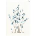 Picture of Blue Leaves II  _GroupedProduct_Rectangle_Portrait_Unframed_Print_Only_