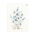 Picture of Blue Leaves II  _GroupedProduct_Rectangle_Portrait_Unframed_Print_Only_