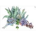 Picture of Succulent Group _GroupedProduct_Rectangle_Landscape_Unframed_Print_Only_
