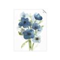Picture of Blue Poppies I  _GroupedProduct_Rectangle_Portrait_Unframed_Print_Only_