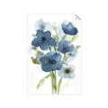 Picture of Blue Poppies I  _GroupedProduct_Rectangle_Portrait_Unframed_Print_Only_