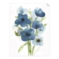 Picture of Blue Poppies I  _GroupedProduct_Rectangle_Portrait_Unframed_Print_Only_