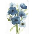 Picture of Blue Poppies I  _GroupedProduct_Rectangle_Portrait_Unframed_Print_Only_