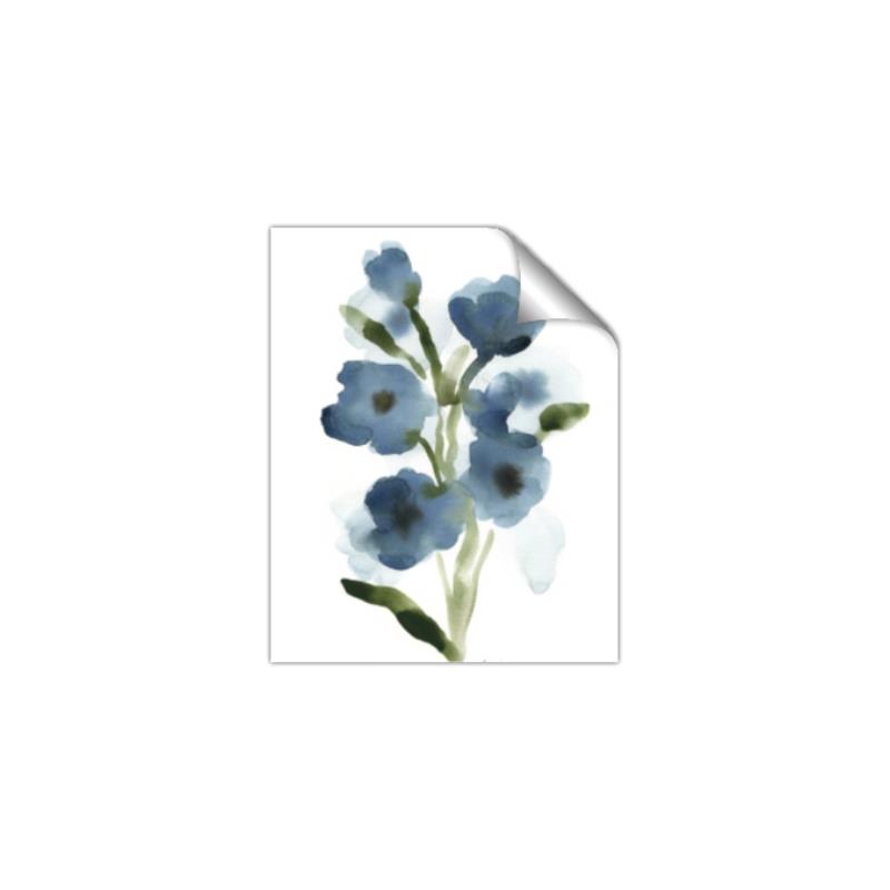Picture of Blue Poppies II _GroupedProduct_Rectangle_Portrait_Unframed_Print_Only_