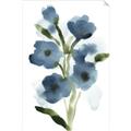 Picture of Blue Poppies II _GroupedProduct_Rectangle_Portrait_Unframed_Print_Only_