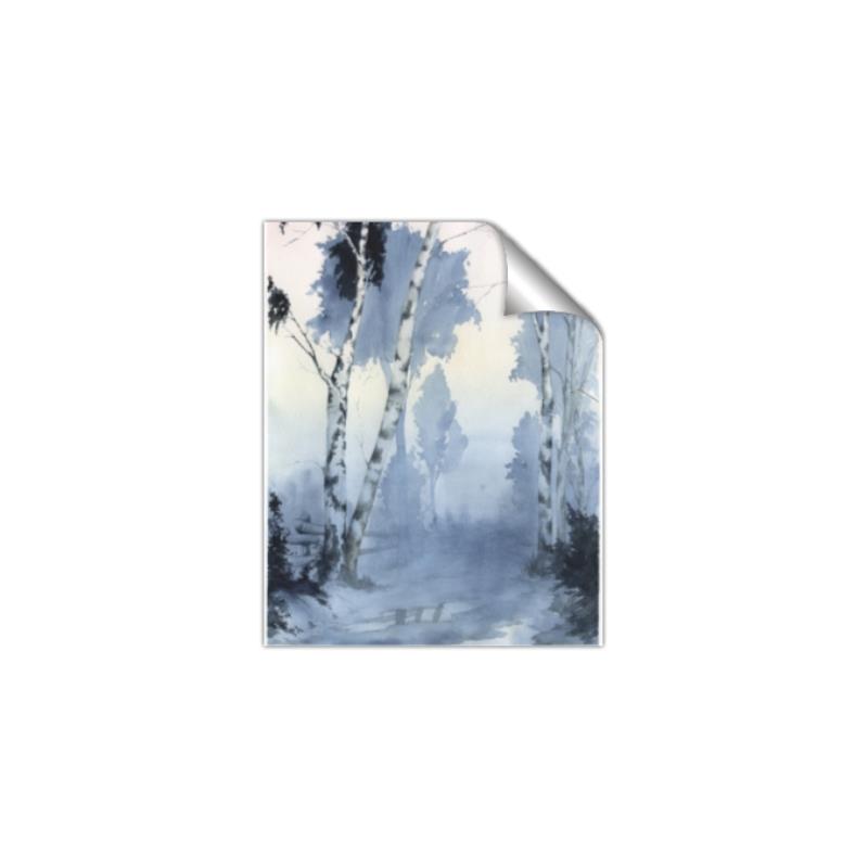 Picture of Winter Forest _GroupedProduct_Rectangle_Portrait_Unframed_Print_Only_