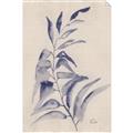 Picture of Blue Botanical II _GroupedProduct_Rectangle_Portrait_Unframed_Print_Only_