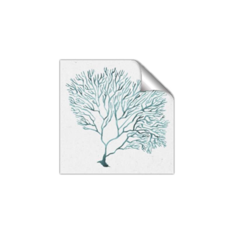 Picture of Teal Coral I  _GroupedProduct_Square_Unframed_Print_Only_