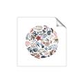 Picture of Coral circle I _GroupedProduct_Square_Unframed_Print_Only_