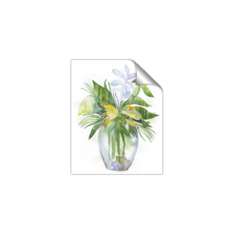 Picture of Green Vase II  _GroupedProduct_Rectangle_Portrait_Unframed_Print_Only_