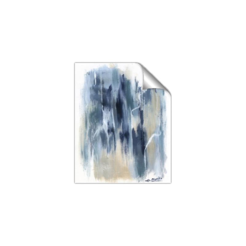 Picture of Backpack Blue II  _GroupedProduct_Rectangle_Portrait_Unframed_Print_Only_