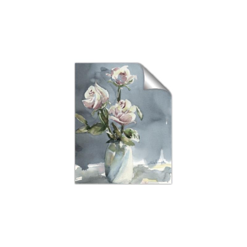 Picture of Rose Bottle II  _GroupedProduct_Rectangle_Portrait_Unframed_Print_Only_