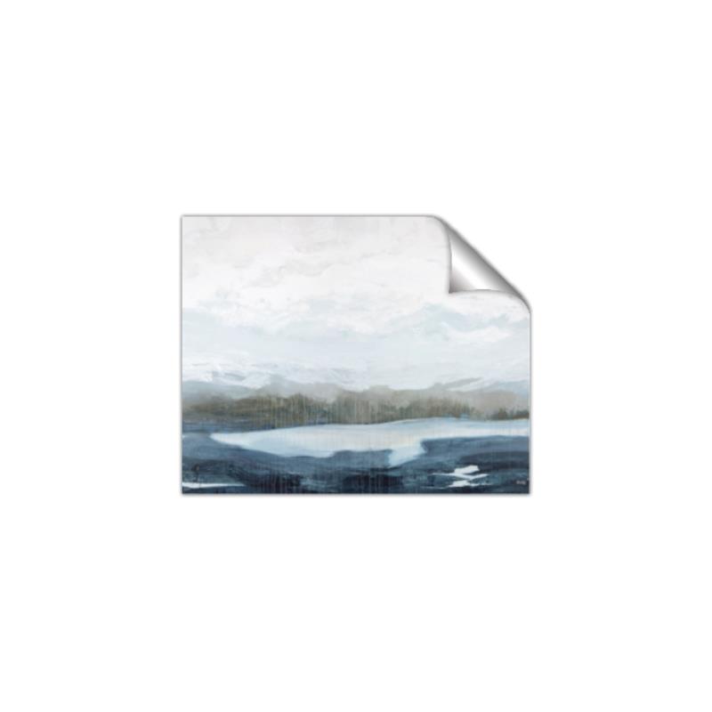 Picture of Slow Waters Blue _GroupedProduct_Rectangle_Landscape_Unframed_Print_Only_