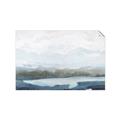 Picture of Slow Waters Blue _GroupedProduct_Rectangle_Landscape_Unframed_Print_Only_
