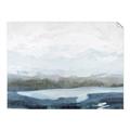 Picture of Slow Waters Blue _GroupedProduct_Rectangle_Landscape_Unframed_Print_Only_