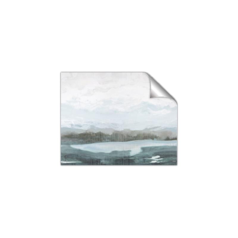 Picture of Slow Waters Teal  _GroupedProduct_Rectangle_Landscape_Unframed_Print_Only_