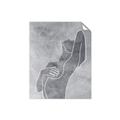 Picture of Hold a Pose Gray _GroupedProduct_Rectangle_Portrait_Unframed_Print_Only_