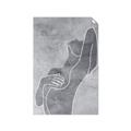 Picture of Hold a Pose Gray _GroupedProduct_Rectangle_Portrait_Unframed_Print_Only_