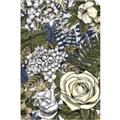 Picture of Detailed Floral in Color  _GroupedProduct_Rectangle_Portrait_Unframed_Print_Only_