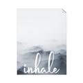 Picture of Inhale Waves _GroupedProduct_Rectangle_Portrait_Unframed_Print_Only_