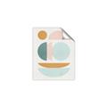 Picture of Pastel Modern I  _GroupedProduct_Rectangle_Portrait_Unframed_Print_Only_