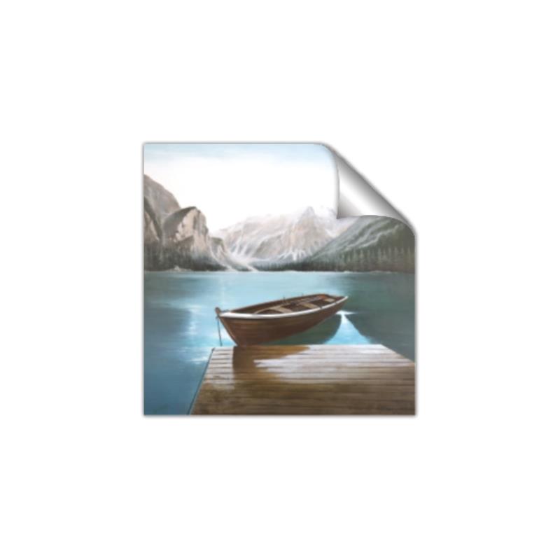 Picture of At the Dock  _GroupedProduct_Square_Unframed_Print_Only_