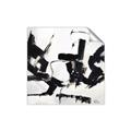 Picture of Black Abstract with Fine Line _GroupedProduct_Square_Unframed_Print_Only_