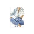 Picture of Blue Jeans I _GroupedProduct_Rectangle_Portrait_Unframed_Print_Only_
