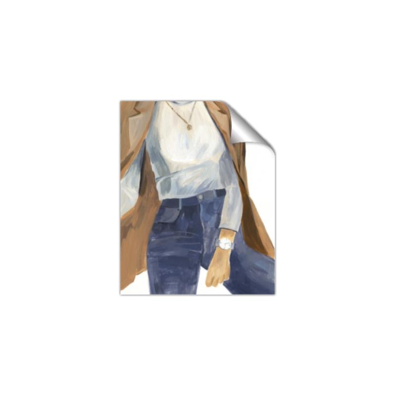 Picture of Blue Jeans II _GroupedProduct_Rectangle_Portrait_Unframed_Print_Only_