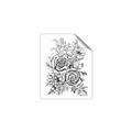 Picture of Sketched Flower I _GroupedProduct_Rectangle_Portrait_Unframed_Print_Only_