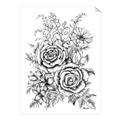 Picture of Sketched Flower I _GroupedProduct_Rectangle_Portrait_Unframed_Print_Only_