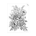 Picture of Sketched Flower I _GroupedProduct_Rectangle_Portrait_Unframed_Print_Only_