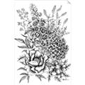 Picture of Sketched Flower II  _GroupedProduct_Rectangle_Portrait_Unframed_Print_Only_
