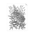 Picture of Sketched Flower II  _GroupedProduct_Rectangle_Portrait_Unframed_Print_Only_