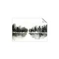 Picture of Misty Forest Black  _GroupedProduct_Rectangle_Landscape_Unframed_Print_Only_