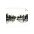 Picture of Misty Forest Black  _GroupedProduct_Rectangle_Landscape_Unframed_Print_Only_